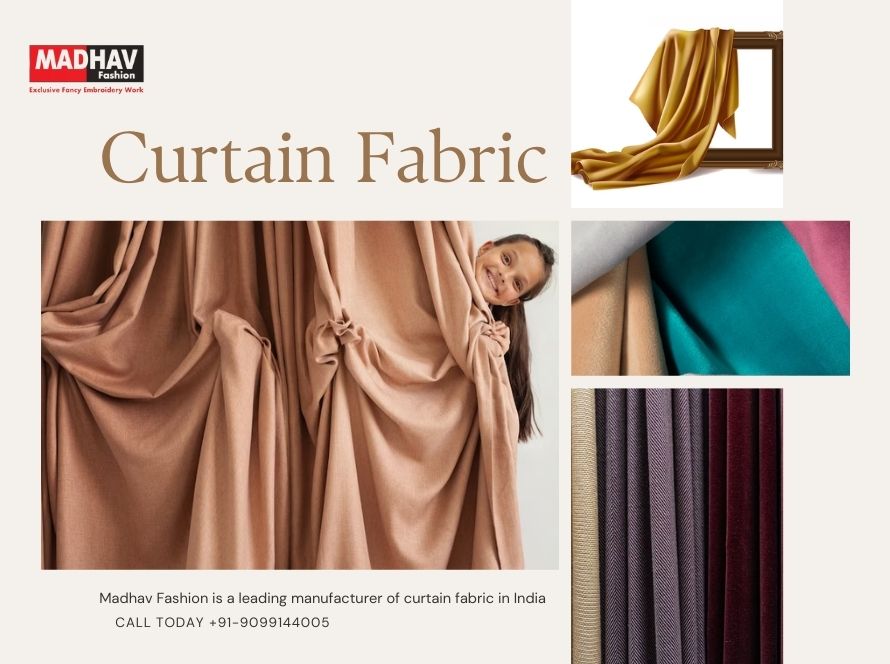 Buy Curtain Fabric from Gujarat