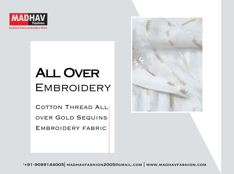 Embroidery Fabric Suppliers in Hyderabad