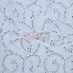 Pattern Embroidery with Mirror Work Fabric @ 395 INR