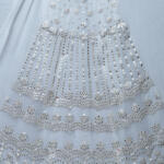 Buy Designer Kali and Mirror Work Embroidery Fabric @ 254 INR - Image 3