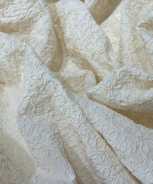 Exquisite Georgette Fabric with Fabulous Coding Work Embroidery @ 440