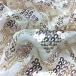 Madahv fashion Allover Heavy Sequins fabric