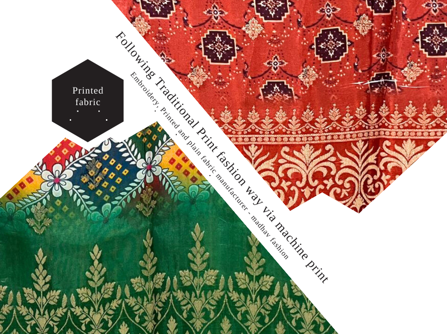 Modern Digital Printed fabrics Supplier in Guwahati Assam Rajya