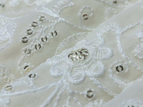 Glister Sequins Embroideryfabric