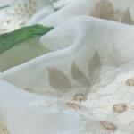 madhav fashion Gold Sequins Embroidery fabric