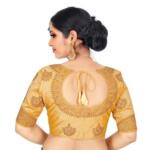 Exclusive Bridal Embroidered Blouse Fabric - Image 2