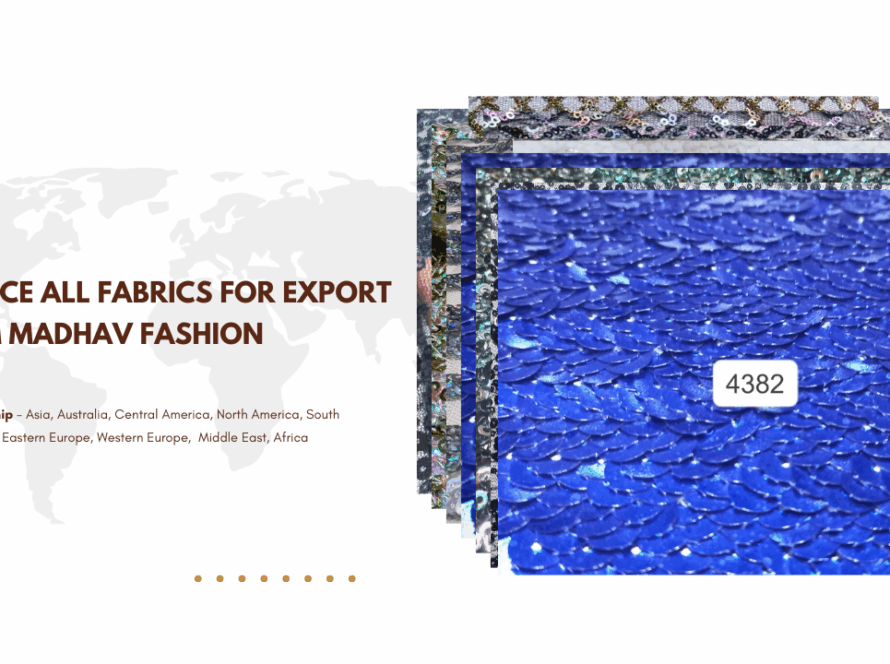 Source All Fabric for Export from Madhav Fashion Surat