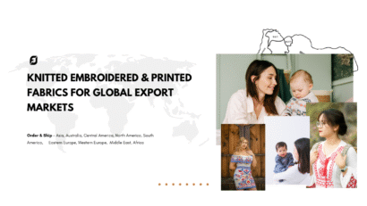 Knitted Embroidered & Printed Fabrics for Global Export Markets