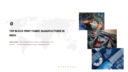 Top Block Print Fabric Manufacturer in India