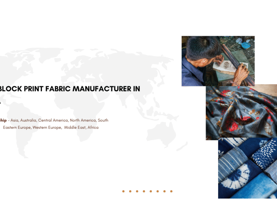 Top Block Print Fabric Manufacturer in India