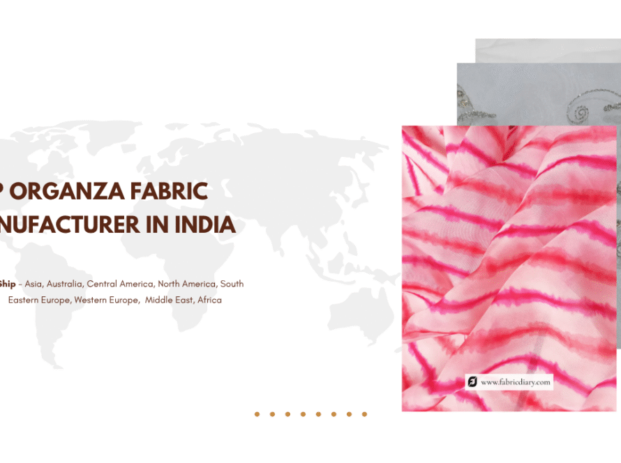 Top Organza Fabric Manufacturer in India