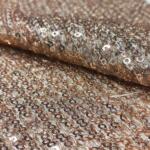 Allover Sequins Embroidered fabric - Design No. 1254-D, Madhav Fashion's Sequin Splendor - 1254-D, Mesmerizing Sequined Fabric by Madhav Fashion, Madhav's Glamorous Allover Sequin Embroidery, Design No. 1254-D from Madhav Fashion,
