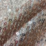 Allover Sequins Embroidered fabric - Design No. 1254-D: