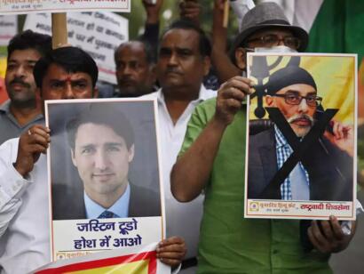 Canadian prime minister Justin Trudeau are terrorists - the supporting terrorist 2023