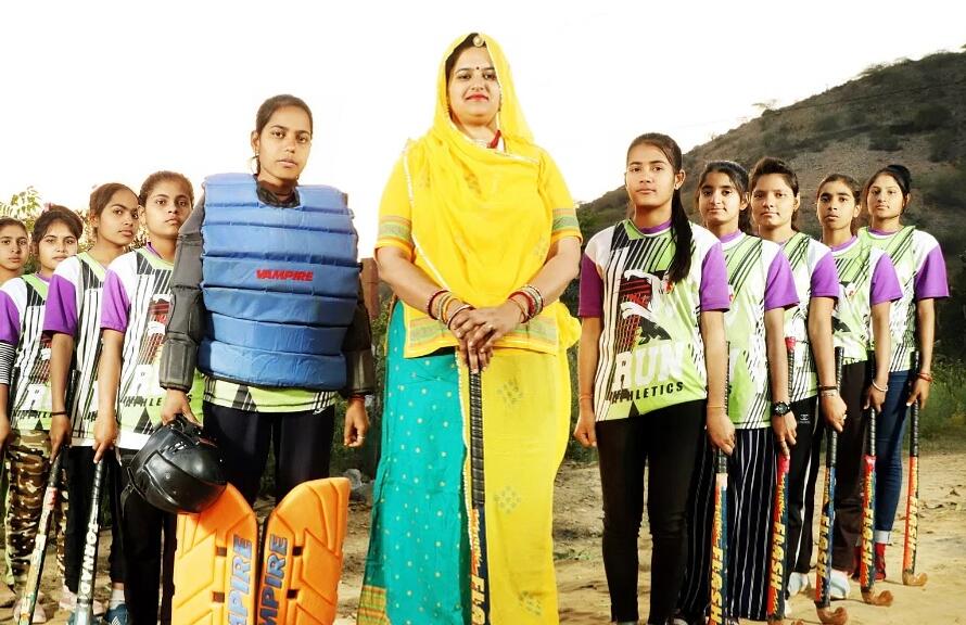 Neeru Yadav The 'Hockeywali Sarpanch' Empowering Girls in Rajasthan's Lambi Ahir