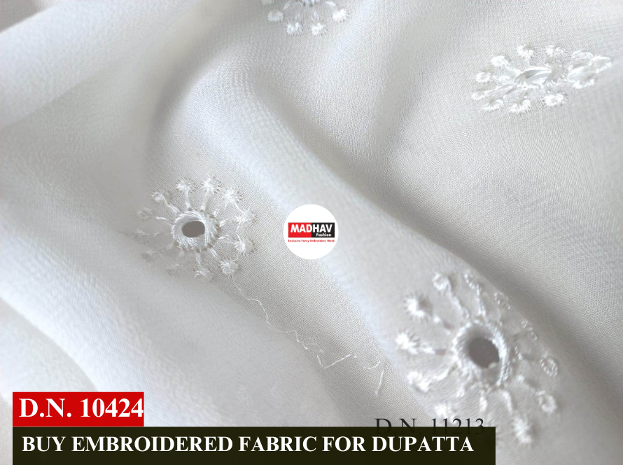 Buy-Embroidered-fabric-for-Dupatta