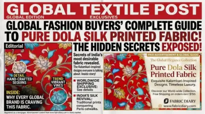 Dola Silk Printed Fabric