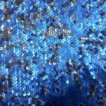 Best Blue Sequins Embroidery fabric by madhav fashion