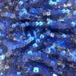 Buy Blue Sequins fabric for women dress online in India