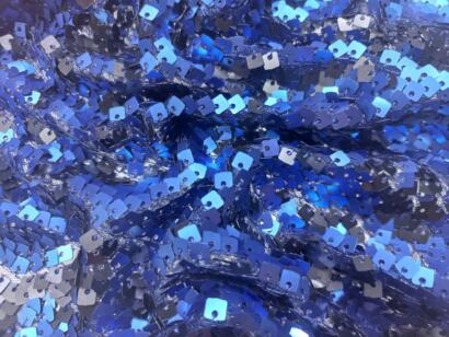 Buy Blue Sequins fabric for women dress online in India