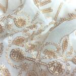 Buy Daman Sequins Embroidery Fabric