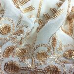 Daman Sequins Embroidery fabric