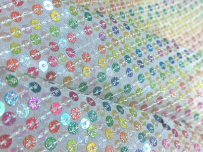 All Over Sequins Embroidery Fabric