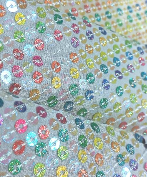 All Over Sequins Embroidery Fabric