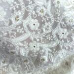 Thread work sherwani fabric online