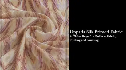 Uppada Silk Printed Fabric Manufacturing: From Textile Selection to Commercial Production