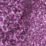 Allover pink color sequins fabric wholesale