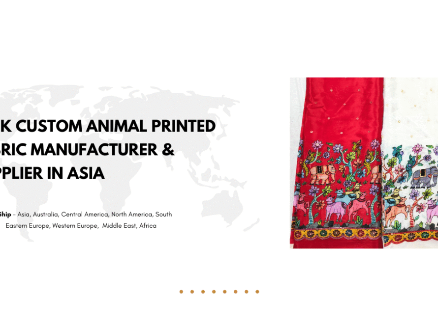 Bulk Custom Animal Printed Fabric Manufacturer & Supplier in Asia