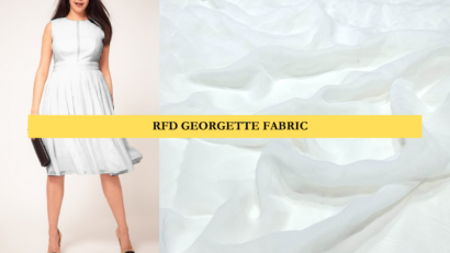 Dyeable Pure Georgette Fabric in India