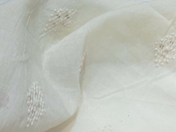 Buy Premium Cotton Thread Butti Fabric from Madhav Fashion
