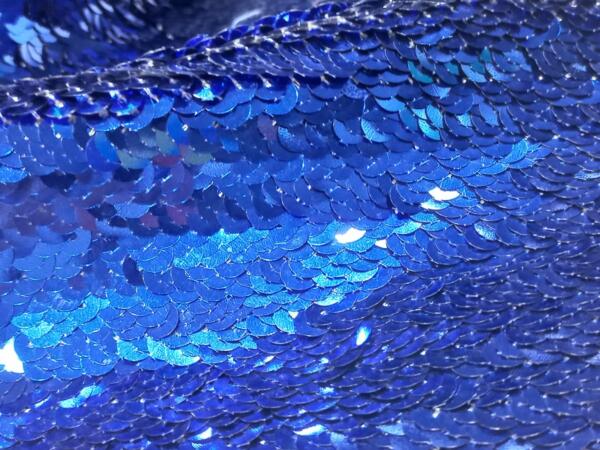 Light blue sequin fabric wholesale