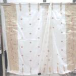 Premium jacquard dupatta with colorful butti india
