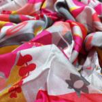 Printed viscose muslin fabric wholesale
