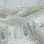 Schiffli embroidery fabric wholesale