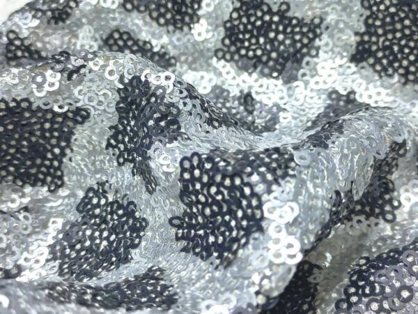 Sequin embroidered fabric online india