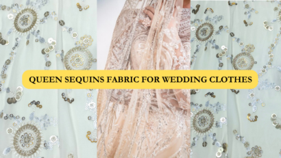 Sequin fabric for ladies garment online