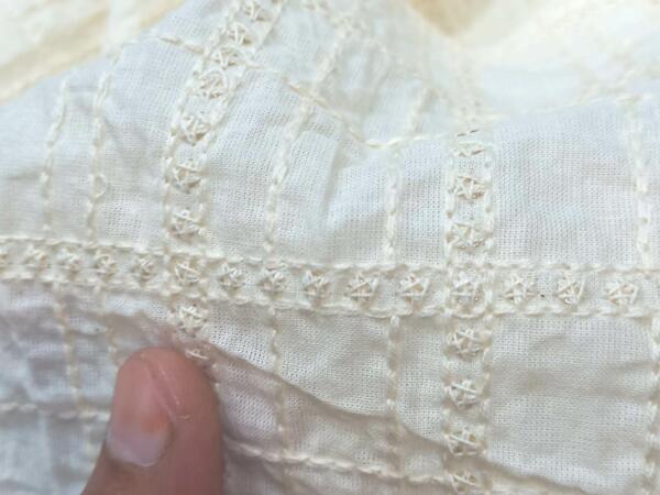 cotton embroidery fabric for kurta near me