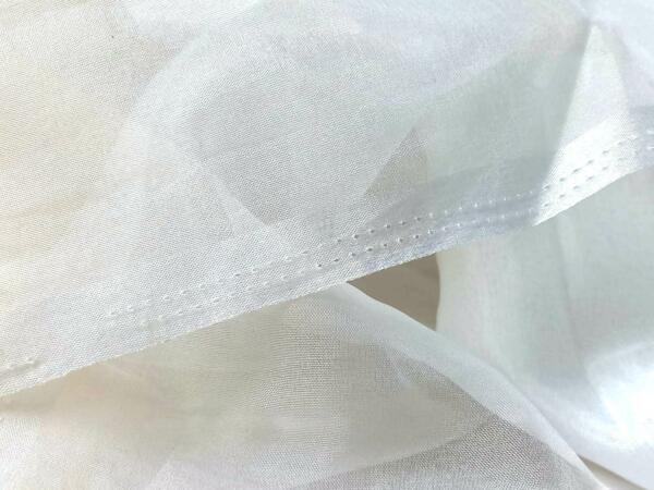 dyeable organza fabric