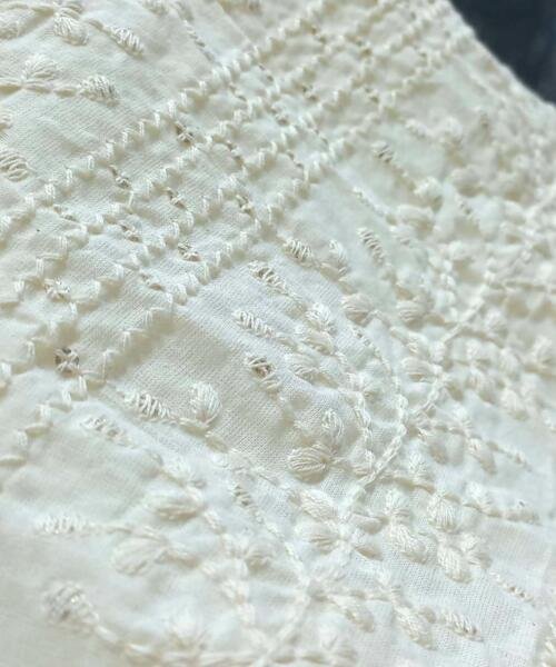 premium Cotton thread Embroidery fabric for Wedding Sherwani