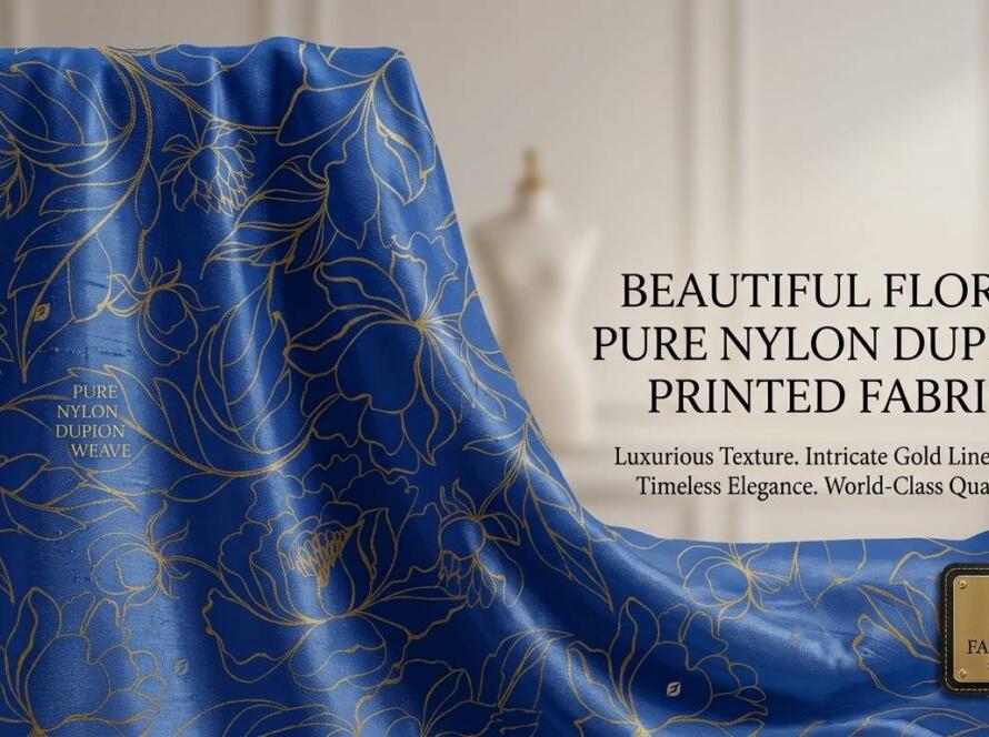 Nylon Dhupian Printed Fabric: What Changes Between Sample and Bulk Production?