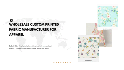 Bulk Custom Sheer Printed Fabric