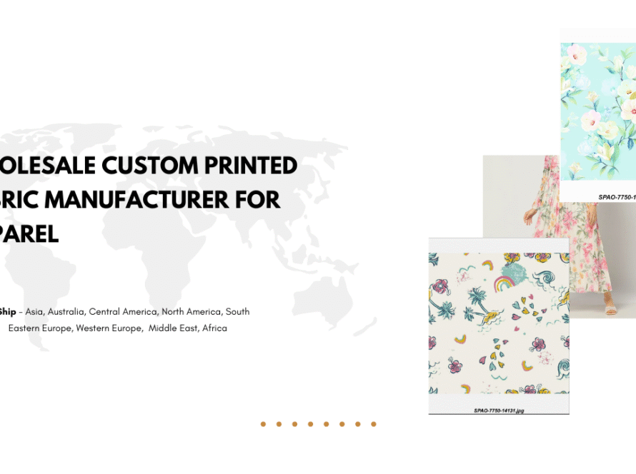 Bulk Custom Sheer Printed Fabric