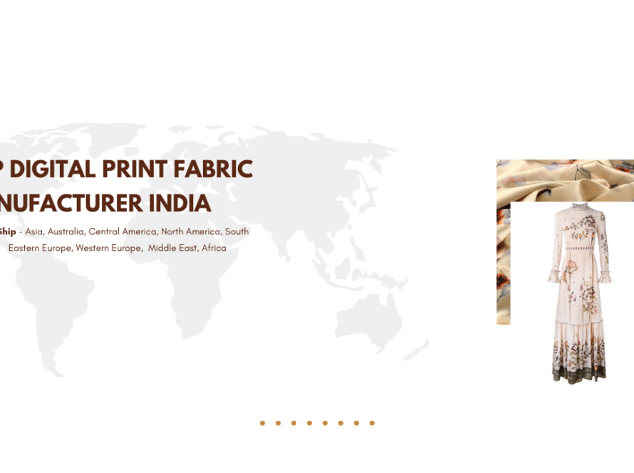Top Digital Print Fabric Manufacturer India