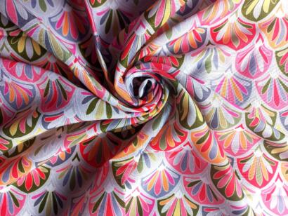 Buy Digital Print Viscose Muslin Fabric Online @ 190 INR