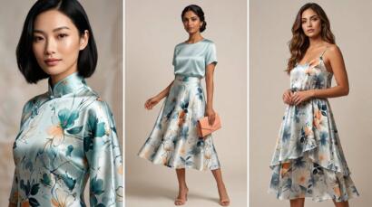 Buying Santoon Printed Fabric for European Fashion Collections