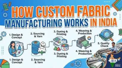How Custom Fabric Manufacturing Works in India